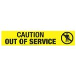 Caution Out of Service (Graphic) Tape